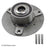 Beck Arnley 051-6439 Wheel Bearing and Hub Assembly - Front