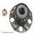 Beck Arnley 051-6451 Wheel Bearing and Hub Assembly - Rear