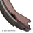 Beck Arnley 081-3272 Parking Brake Shoe - Rear