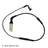 Beck Arnley 084-1534 Disc Brake Pad Wear Sensor - Rear