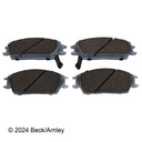 Beck Arnley 085-1337 Disc Brake Pad Set - Front