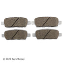 Beck Arnley 085-1832 Disc Brake Pad Set - Rear