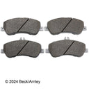 Beck Arnley 085-1942 Disc Brake Pad Set - Front