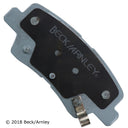 Beck Arnley 085-1956 Disc Brake Pad Set - Rear