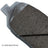 Beck Arnley 085-2075 Disc Brake Pad Set - Front