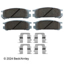 Beck Arnley 085-6378 Disc Brake Pad Set - Rear