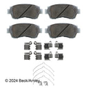 Beck Arnley 085-6379 Disc Brake Pad Set - Front