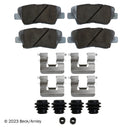 Beck Arnley 085-6973 Disc Brake Pad Set - Rear