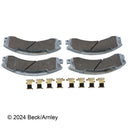 Beck Arnley 085-6989 Disc Brake Pad Set - Front