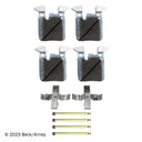 Beck Arnley 085-7012 Disc Brake Pad Set - Rear