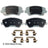 Beck Arnley 085-7054 Disc Brake Pad Set - Front