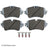 Beck Arnley 085-7069 Disc Brake Pad Set - Front