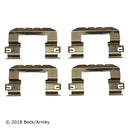 Beck Arnley 085-7074 Disc Brake Pad Set - Front