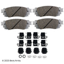 Beck Arnley 085-7079 Disc Brake Pad Set - Rear