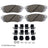 Beck Arnley 085-7079 Disc Brake Pad Set - Rear
