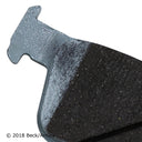 Beck Arnley 085-7080 Disc Brake Pad Set - Rear
