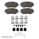 Beck Arnley 085-7093 Disc Brake Pad Set - Front