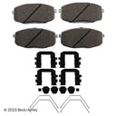 Beck Arnley 085-7120 Disc Brake Pad Set - Front