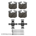Beck Arnley 085-7133 Disc Brake Pad Set - Front