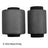 Beck Arnley 101-6318 Suspension Control Arm Bushing Kit - Front Lower