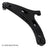 Beck Arnley 102-8227 Suspension Control Arm and Ball Joint Assembly - Front Right Lower