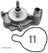 Beck Arnley 131-2322 Engine Water Pump