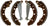Bendix Friction 495 Drum Brake Shoe - Rear