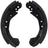 Bendix Friction 593 Drum Brake Shoe - Rear