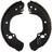 Bendix Friction 735 Drum Brake Shoe - Rear