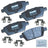 Bendix Friction CFC1161 Disc Brake Pad Set - Rear