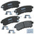 Bendix Friction CFC1510 Disc Brake Pad Set - Rear