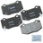 Bendix Friction CFC1718 Disc Brake Pad Set - Rear