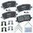 Bendix Friction CFC1724 Disc Brake Pad Set - Rear