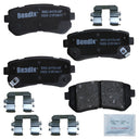 Bendix Friction CFC1829 Disc Brake Pad Set - Rear