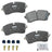 Bendix Friction CFC2133 Disc Brake Pad Set - Front
