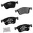 Bendix Friction CFC2300 Disc Brake Pad Set - Front