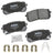 Bendix Friction CFC2309 Disc Brake Pad Set - Rear