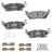 Bendix Friction CFC2383 Disc Brake Pad Set - Rear