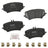 Bendix Friction CFC2454 Disc Brake Pad Set - Rear