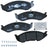 Bendix Friction CFC477 Disc Brake Pad Set - Front