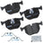Bendix Friction CFC683 Disc Brake Pad Set - Rear