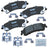 Bendix Friction CFC792HD Disc Brake Pad Set - Rear