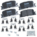 Bendix Friction CFC885 Disc Brake Pad Set - Rear