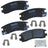 Bendix Friction CFM508 Disc Brake Pad Set - Rear