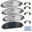 Bendix Friction MKD1058FM Disc Brake Pad Set - Front
