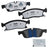 Bendix Friction MKD1904FM Disc Brake Pad Set - Front