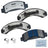 Bendix Friction MKD205FM Disc Brake Pad Set - Front