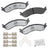 Bendix Friction MKD2406FM Disc Brake Pad Set - Rear