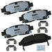 Bendix Friction MKD883FM Disc Brake Pad Set - Rear