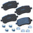 Bendix Friction SBC1021 Disc Brake Pad Set - Rear
